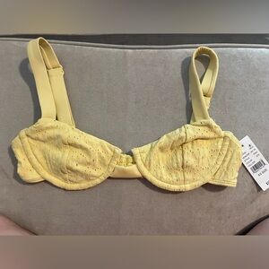 Yellow corset bikini top from Pacsun! Size XS. NWT